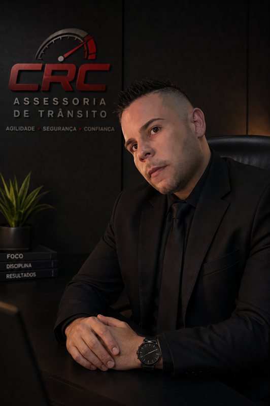 Foto profissional de Cosmo Marthinelly, responsável pela CRC Assessoria de Trânsito